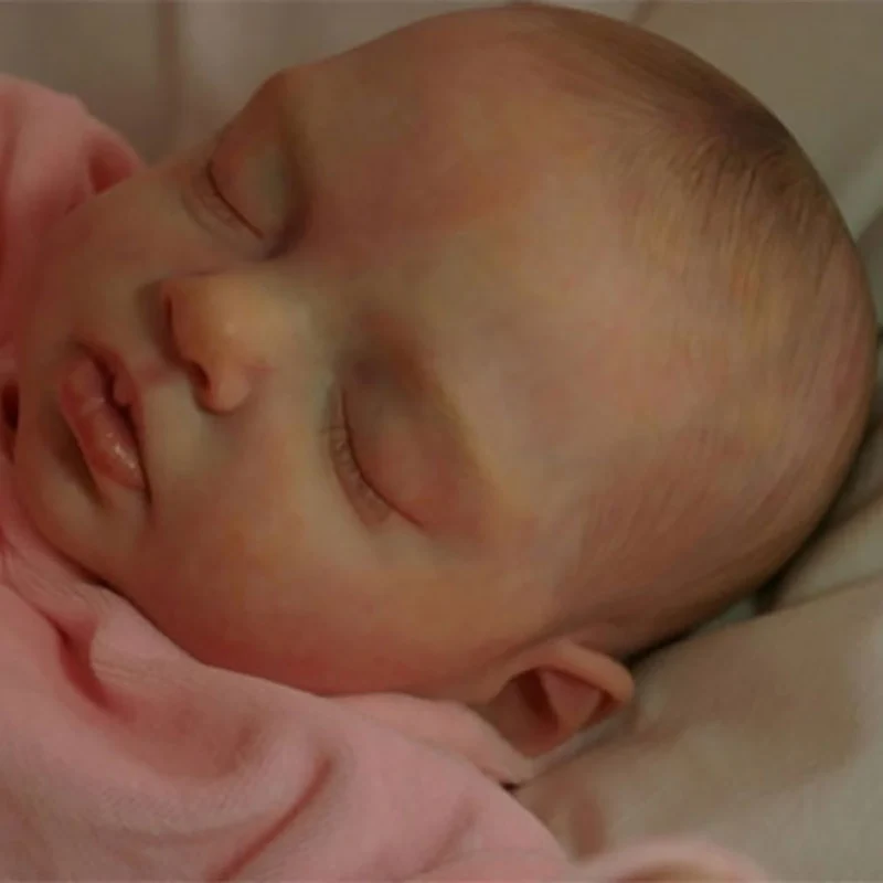 20 inch Reborn Doll Kit Sleeping Life-size Newborn Doll Unfinished Doll Parts Cute and Realistic DIY Reborn Doll Gifts
20 inch Reborn Doll Kit Sleeping Life-size Newborn Doll Unfinished Doll Parts Cute and Realistic DIY Reborn Doll Gifts