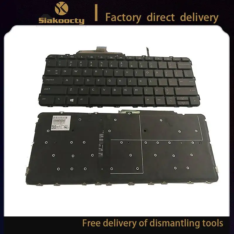 Новая английская клавиатура Siakoocty для ноутбука HP Folio G1 с подсветкой и без Черной Рамки
Новая английская клавиатура Siakoocty для ноутбука HP Folio G1 с подсветкой и без Черной Рамки