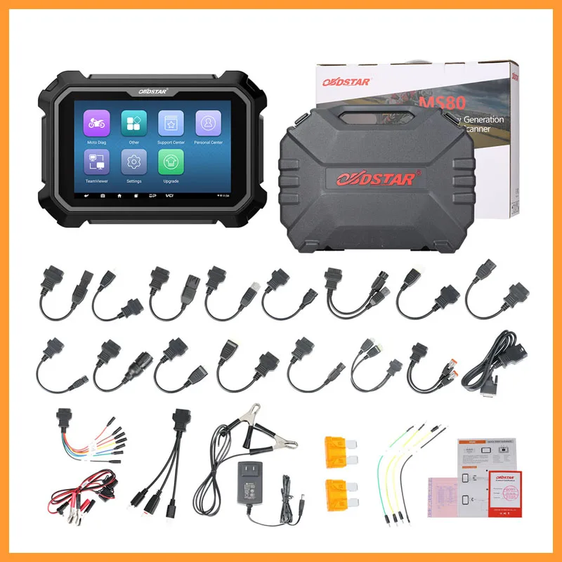 OBDSTAR MS80 Intelligent Motorcycle Diagnostic Tool Plus IMMO Function Auto Scanner Support Snowmobile/ATV/UTV
OBDSTAR MS80 Intelligent Motorcycle Diagnostic Tool Plus IMMO Function Auto Scanner Support Snowmobile/ATV/UTV