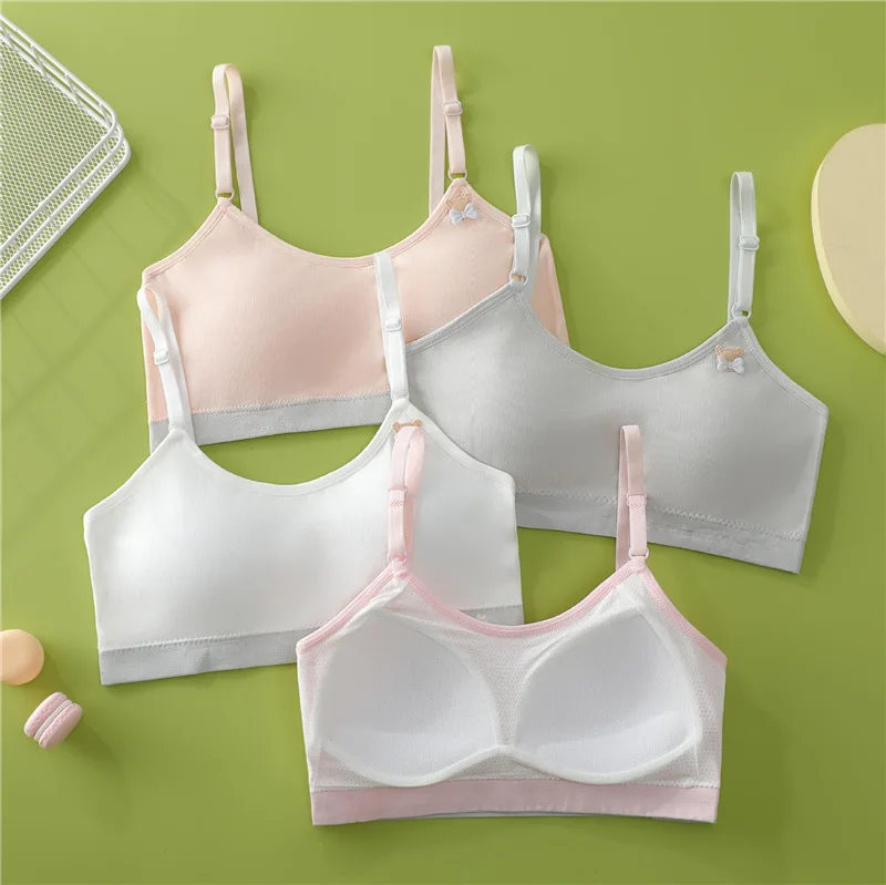Girls Bra Breathable Sports Training Bra Seamless Teen Girl Underwear Solid Color Tops Crop Teens For Girls
Girls Bra Breathable Sports Training Bra Seamless Teen Girl Underwear Solid Color Tops Crop Teens For Girls