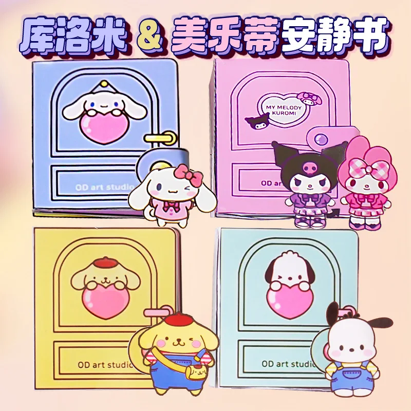 Kawali Sanrios Sticker Games Quiet Book Hello Kitty Diy Kneading Material Handbook Model Funny Diy Anime Girls Gift Toys Kids
Kawali Sanrios Sticker Games Quiet Book Hello Kitty Diy Kneading Material Handbook Model Funny Diy Anime Girls Gift Toys Kids