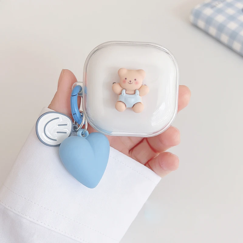 coque For Baseus WM01 / WM02 / WM02+ Case Cute bear love cartoon Cover silicone Transparent Earphone Cover with Keychain
coque For Baseus WM01 / WM02 / WM02+ Case Cute bear love cartoon Cover silicone Transparent Earphone Cover with Keychain