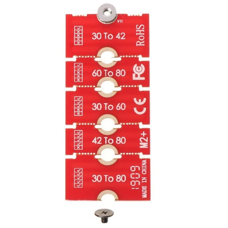 1PCS Extended Transfer M2 M2PLUS NGFF NVME M.2 Red 2230, 2242, 2260, 2280 Aircraft M2 CHANGE LONG SIZE U.2 M3 M.3 SSD 24BB
1PCS Extended Transfer M2 M2PLUS NGFF NVME M.2 Red 2230, 2242, 2260, 2280 Aircraft M2 CHANGE LONG SIZE U.2 M3 M.3 SSD 24BB
