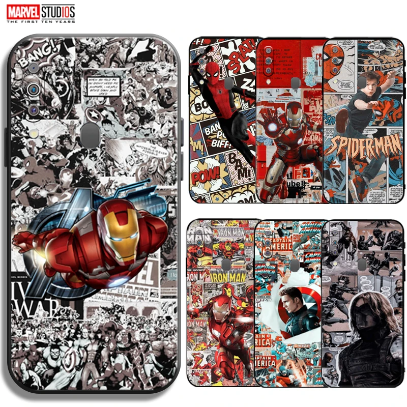 Marvel Avengers Phone Case For Samsung Galaxy M30 M30s Back Funda Soft TPU Ultra-Thin Black Silicone Cover
Marvel Avengers Phone Case For Samsung Galaxy M30 M30s Back Funda Soft TPU Ultra-Thin Black Silicone Cover
