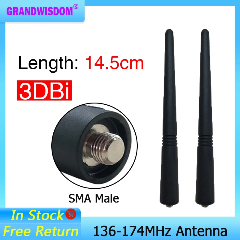 Антенна для рации motorola one e398 g6 razr v3i e5 p30 sma uhf рация тактическая IOT baofeng 5r vhf dmr 430 МГц -