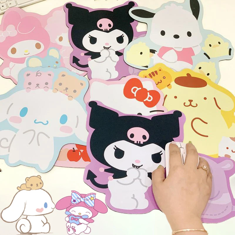 Коврик для мыши Sanrios Cinnamoroll Kuromi Mymelody с аниме куклой, коврик для компьютерного стола, нескользящий коврик для клавиатуры, игровой коврик для мыши для девочек
Коврик для мыши Sanrios Cinnamoroll Kuromi Mymelody с аниме куклой, коврик для компьютерного стола, нескользящий коврик для клавиатуры, игровой коврик для мыши для девочек