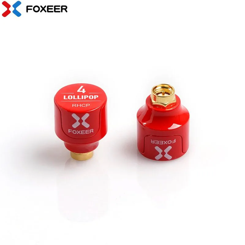 

Foxeer Lollipop 4 Stubby 5.8G 2.6Dbi Omni FPV Antenna LHCP RHCP SMA RP-SMA for RC FPV Freestyle Monitor Goggle DIY Parts 2PCS