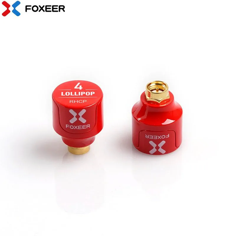 Foxeer Lollipop 4 Stubby 5.8G 2.6Dbi Omni FPV Antenna LHCP RHCP SMA RP-SMA for RC FPV Freestyle Monitor Goggle DIY Parts 2PCS
Foxeer Lollipop 4 Stubby 5.8G 2.6Dbi Omni FPV Antenna LHCP RHCP SMA RP-SMA for RC FPV Freestyle Monitor Goggle DIY Parts 2PCS
