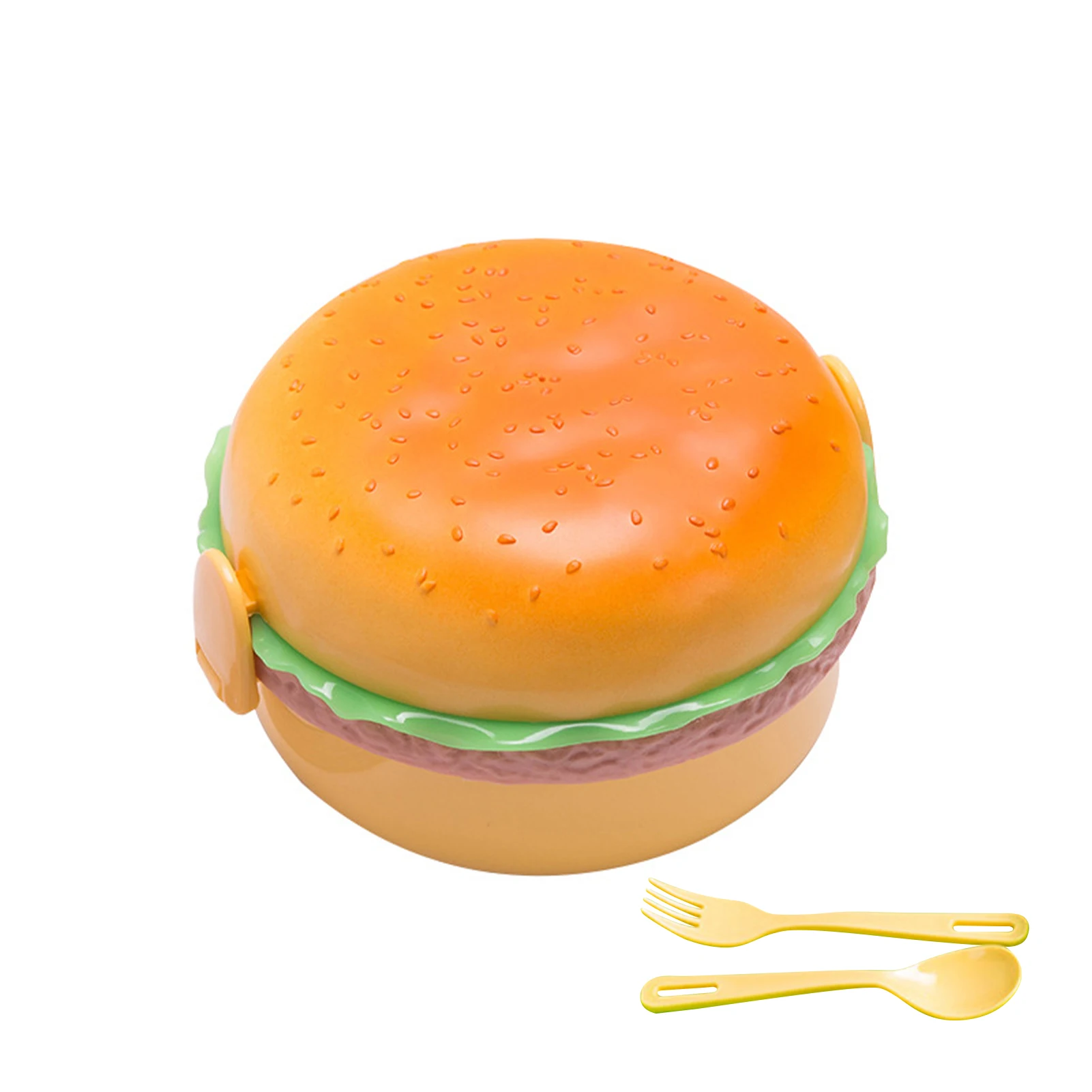 Hamburger Lunch Box 3 Layers Round Rectangle Creative Burger Bento Microwave Food Container Fork Tableware Set For Adults Kids
Hamburger Lunch Box 3 Layers Round Rectangle Creative Burger Bento Microwave Food Container Fork Tableware Set For Adults Kids