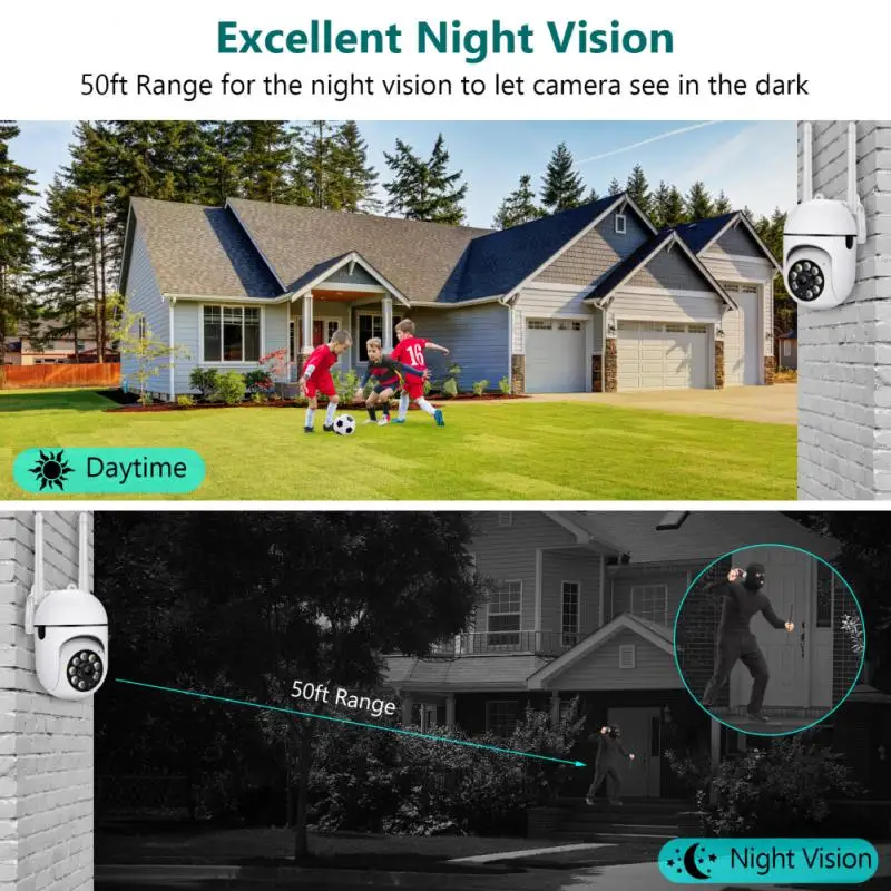 Surveillance Cameras Smart Home Wireless 2.4g/5g Camera 2023 Security Protection Wifi Camera Night Dual Band Ip Camera
Surveillance Cameras Smart Home Wireless 2.4g/5g Camera 2023 Security Protection Wifi Camera Night Dual Band Ip Camera