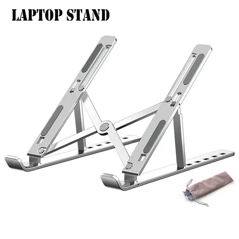 Portable Aluminium Foldable Notebook Laptop Stand Support Laptop Base Macbook Pro Holder Adjustable Bracket Computer Accessories
Portable Aluminium Foldable Notebook Laptop Stand Support Laptop Base Macbook Pro Holder Adjustable Bracket Computer Accessories