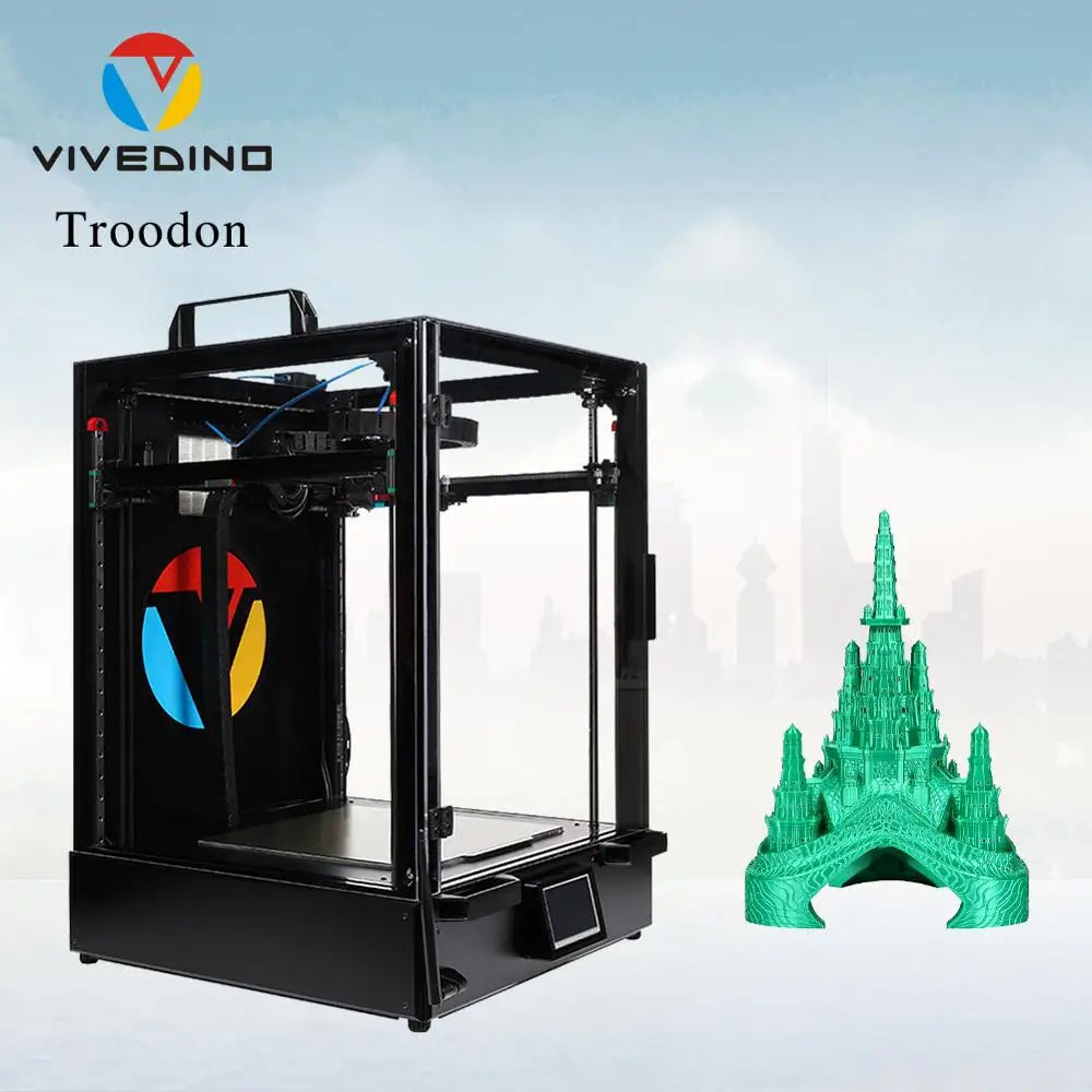 Полнозакрытый 3D-принтер VIVEDINO Troodon Core-XY с металлической рамой, высококлассный, большой объем, с сенсорным экраном
Полнозакрытый 3D-принтер VIVEDINO Troodon Core-XY с металлической рамой, высококлассный, большой объем, с сенсорным экраном