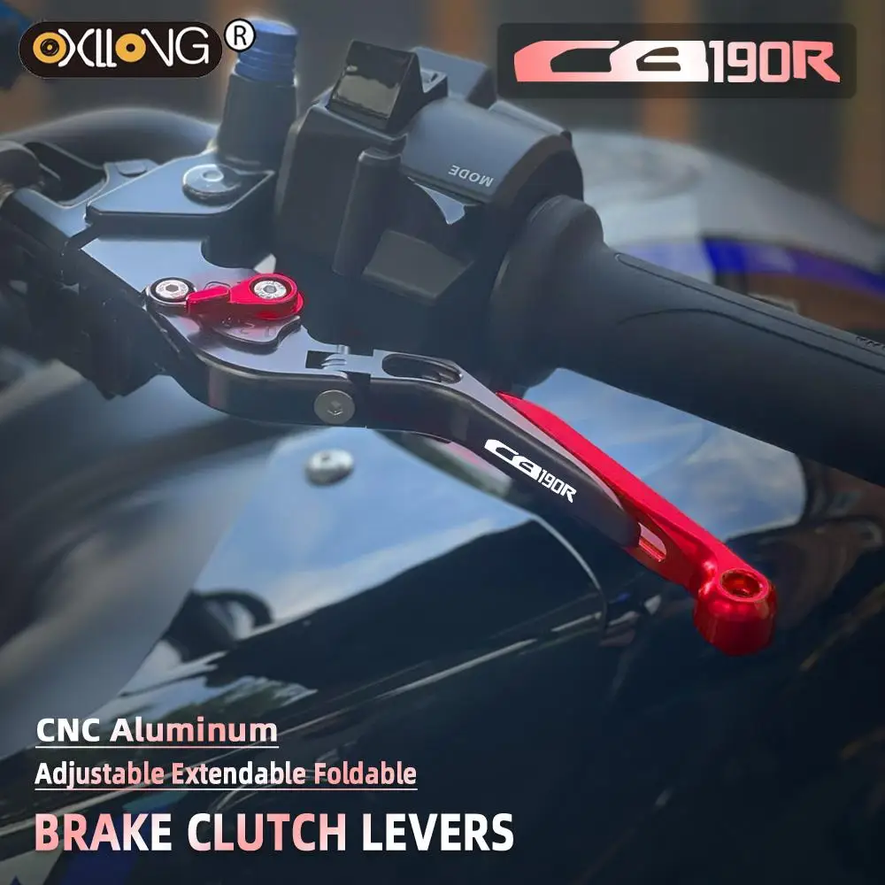 Motorcycle Adjustable Brake Clutch Lever Handle Brakes Handlebars Accessories For Honda CB190r CB 190R 2015-2018 2016 2017 2019
Motorcycle Adjustable Brake Clutch Lever Handle Brakes Handlebars Accessories For Honda CB190r CB 190R 2015-2018 2016 2017 2019