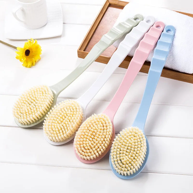 1PC Bath Shower Brush with Long Handle Bath Brush Body Bristle Scrubber Handle Washing Back Scrub Skin Massage Bathroom Products
1PC Bath Shower Brush with Long Handle Bath Brush Body Bristle Scrubber Handle Washing Back Scrub Skin Massage Bathroom Products