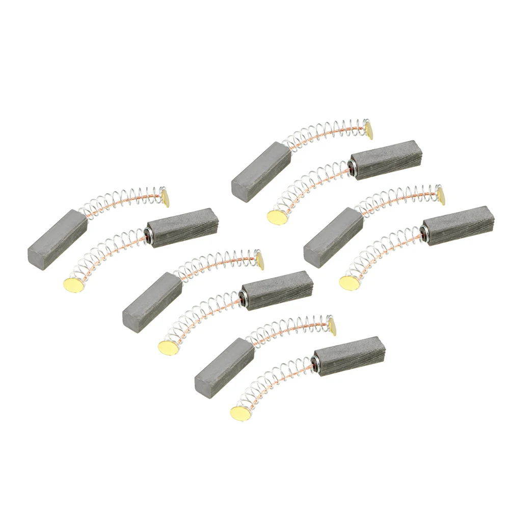 10pcs Carbon Brushes Kit For Electric Motors 20mm X 6mm X 6mm Replacement Part Carbon + Metal High Quality Carbon Brushes
10pcs Carbon Brushes Kit For Electric Motors 20mm X 6mm X 6mm Replacement Part Carbon + Metal High Quality Carbon Brushes