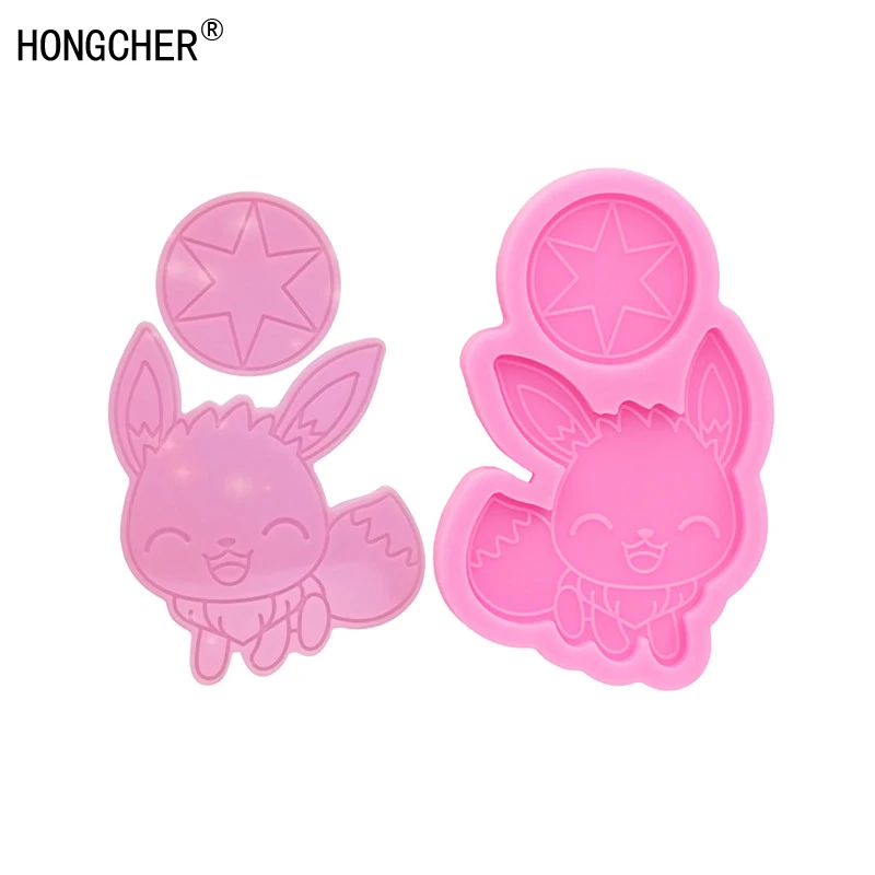 New Shiny Cute Animal Fox Mould Keychain Earring Pendant Jewelry Resin Silicone Mould DIY Clay Resin Mould Cake Chocolate Mould
New Shiny Cute Animal Fox Mould Keychain Earring Pendant Jewelry Resin Silicone Mould DIY Clay Resin Mould Cake Chocolate Mould