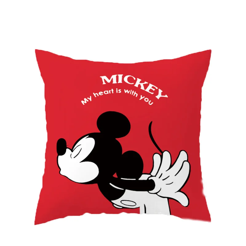 Наволочка для диванной подушки Disney, чехол для подушки с Микки и Минни Маусом, подарок для мальчиков и девочек 40x40 см
Наволочка для диванной подушки Disney, чехол для подушки с Микки и Минни Маусом, подарок для мальчиков и девочек 40x40 см