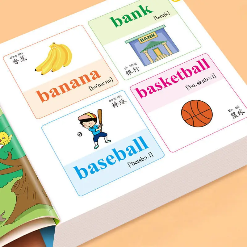 Children's English Words Daily Life English Spoken Dialogue Zero Basic Primer Book Children's English Education Enlightenment
Children's English Words Daily Life English Spoken Dialogue Zero Basic Primer Book Children's English Education Enlightenment