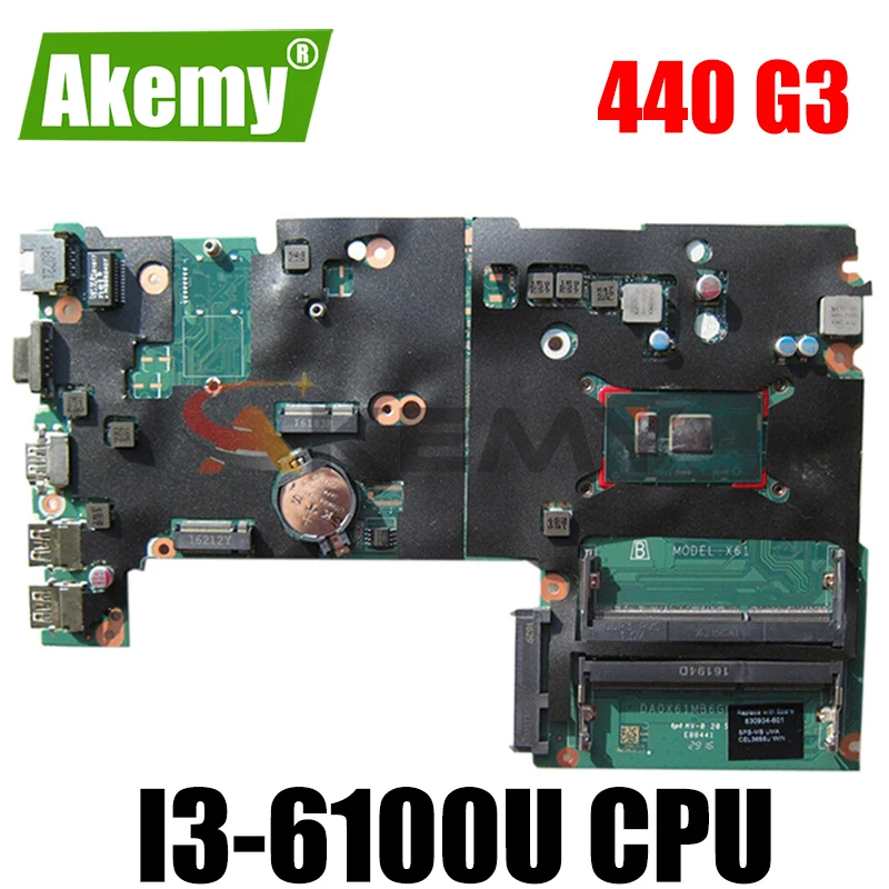 830935-001 830935-501 830935-601 для ноутбука HP 440 G3 430 G3, материнская плата DA0X61MB6G0 с искусственной кожей 100%, полностью протестирована
830935-001 830935-501 830935-601 для ноутбука HP 440 G3 430 G3, материнская плата DA0X61MB6G0 с искусственной кожей 100%, полностью протестирована