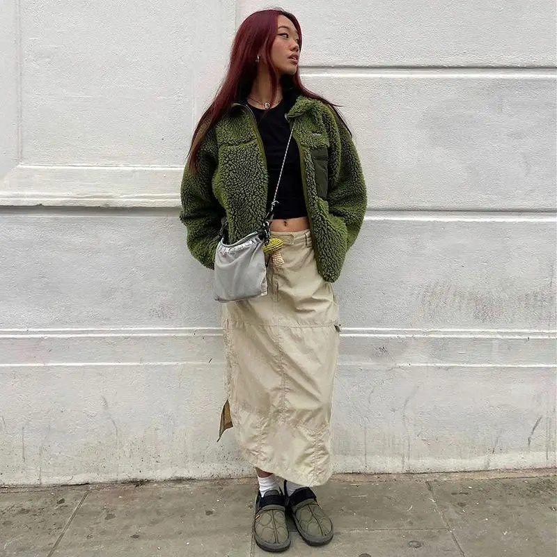 HEZIOWYUN Women Fashion Wild y2k Solid Color Slim Fit Pocket Cargo Grunge Long Skirt Spring Casual Side Split Pencil Skirts
HEZIOWYUN Women Fashion Wild y2k Solid Color Slim Fit Pocket Cargo Grunge Long Skirt Spring Casual Side Split Pencil Skirts