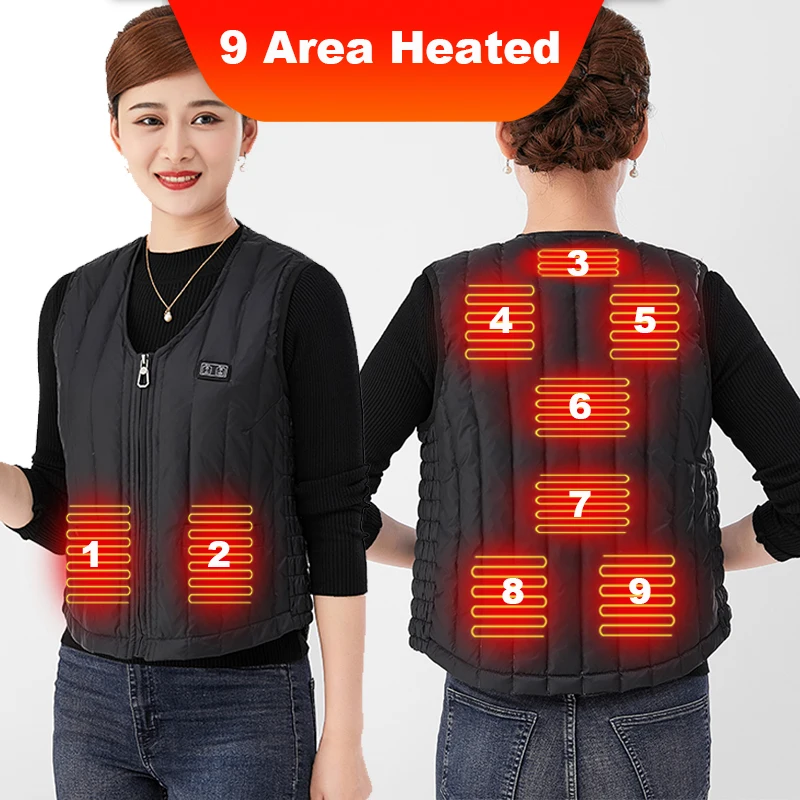 Жилет с подогревом, зимний хлопковый жилет Ouside Eiderdown, жилет с инфракрасным подогревом USB, Женский гибкий теплый жилет, зимняя теплая куртка
Жилет с подогревом, зимний хлопковый жилет Ouside Eiderdown, жилет с инфракрасным подогревом USB, Женский гибкий теплый жилет, зимняя теплая куртка