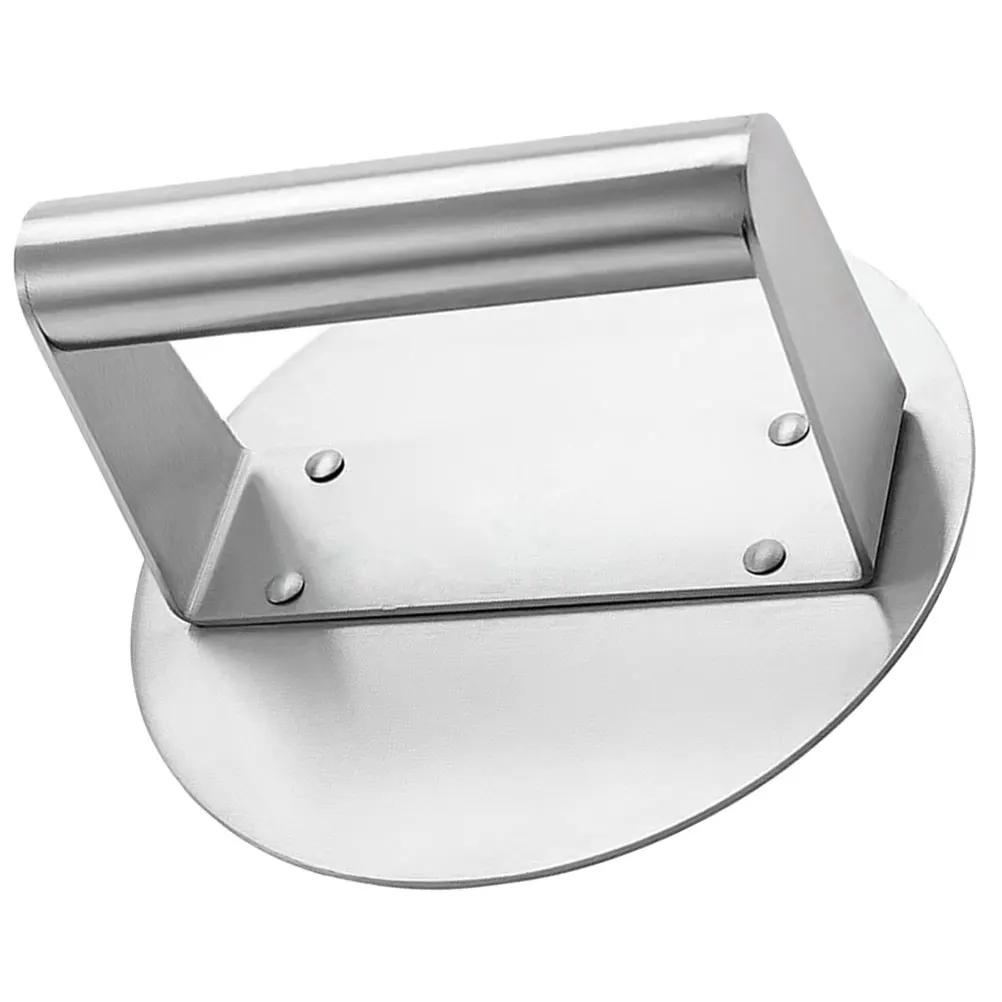 Stainless Steel Burger Press Round Burger Smasher Tool Metal Burger Press Smasher Kitchen Burger Smasher Kitchen Gadget
Stainless Steel Burger Press Round Burger Smasher Tool Metal Burger Press Smasher Kitchen Burger Smasher Kitchen Gadget
