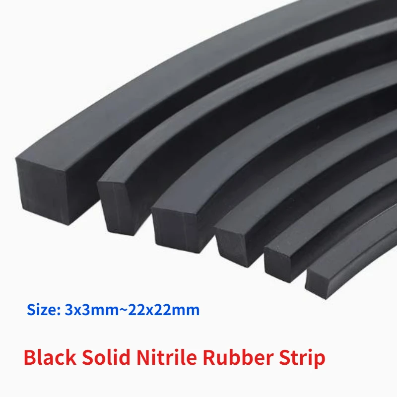1/2/5/10 метров черная однотонная полоса из нитриловой резины квадратная уплотнительная лента NBR для морского уплотнения маслостойкая 3x3 мм ~ 22x22 мм
1/2/5/10 метров черная однотонная полоса из нитриловой резины квадратная уплотнительная лента NBR для морского уплотнения маслостойкая 3x3 мм ~ 22x22 мм
