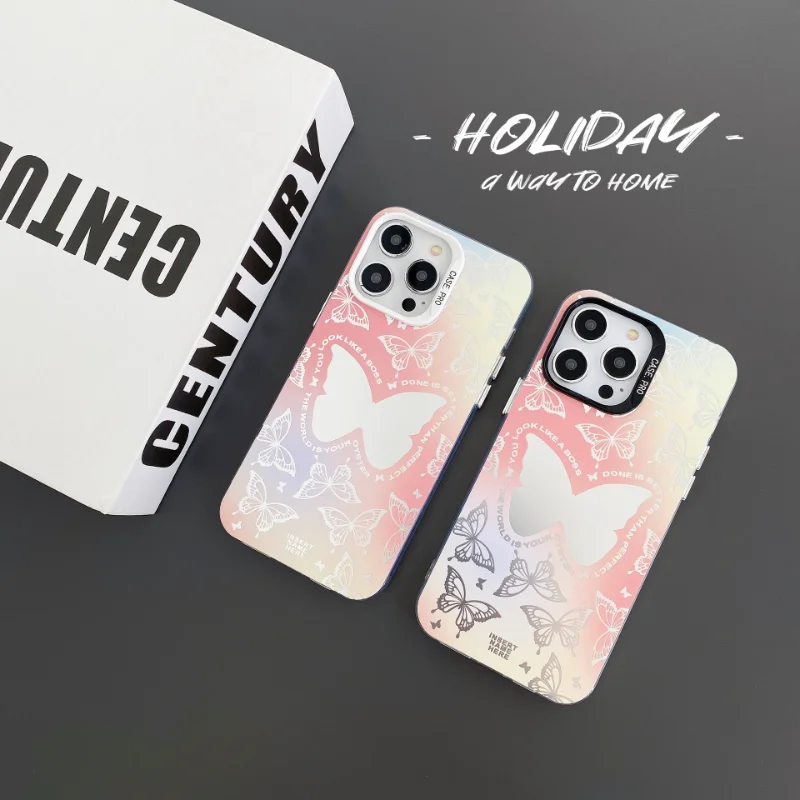 Double Layer Hollowed Out Butterfly Plated Phone Case for IPhone14 13 12 11 Pro Max Personality Shockproof Protective Hard Cover
Double Layer Hollowed Out Butterfly Plated Phone Case for IPhone14 13 12 11 Pro Max Personality Shockproof Protective Hard Cover