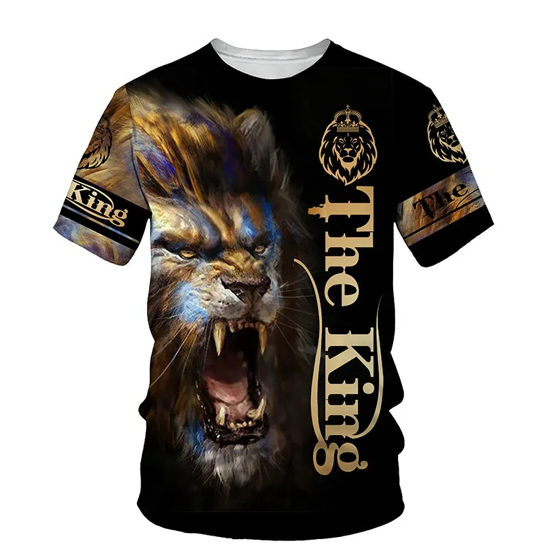 Men T-shirt Animal Tiger Lion Face T- Tshirt New Loose Casual Majestic Summer Fashion Shirt Harajuku Oversized T Shirt Tops
Men T-shirt Animal Tiger Lion Face T- Tshirt New Loose Casual Majestic Summer Fashion Shirt Harajuku Oversized T Shirt Tops