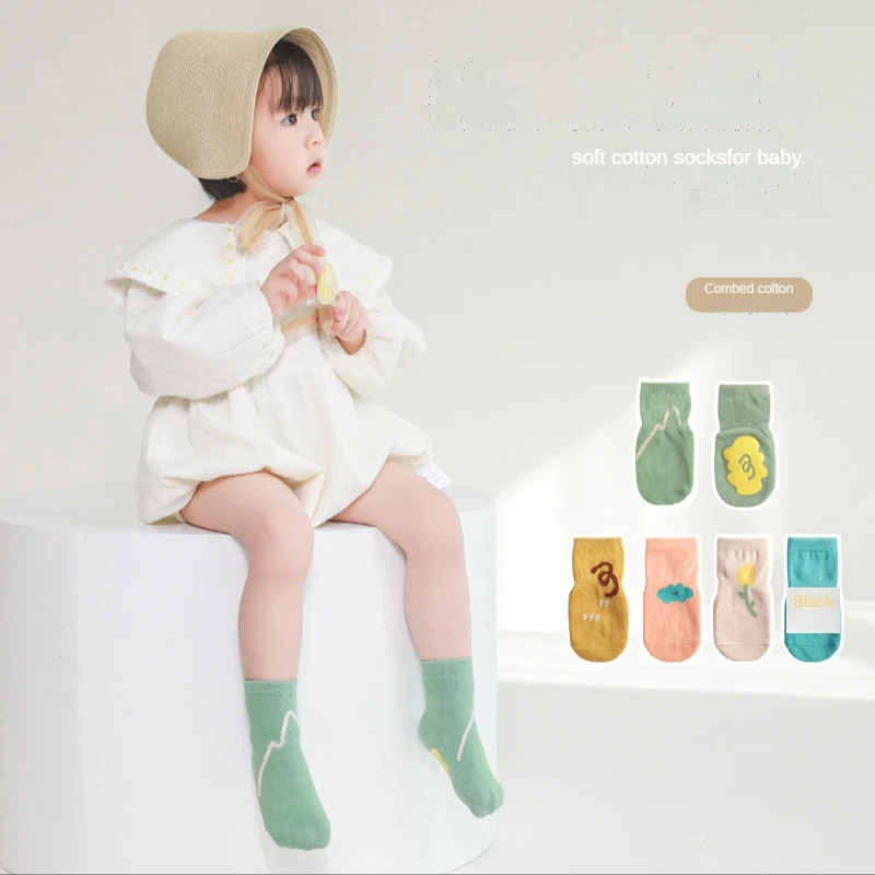 2022 Spring Summer Baby Socks Children Floor Socks Combed Cotton Baby Non-Slip Toddler Socks Newborn Cotton Socks
2022 Spring Summer Baby Socks Children Floor Socks Combed Cotton Baby Non-Slip Toddler Socks Newborn Cotton Socks