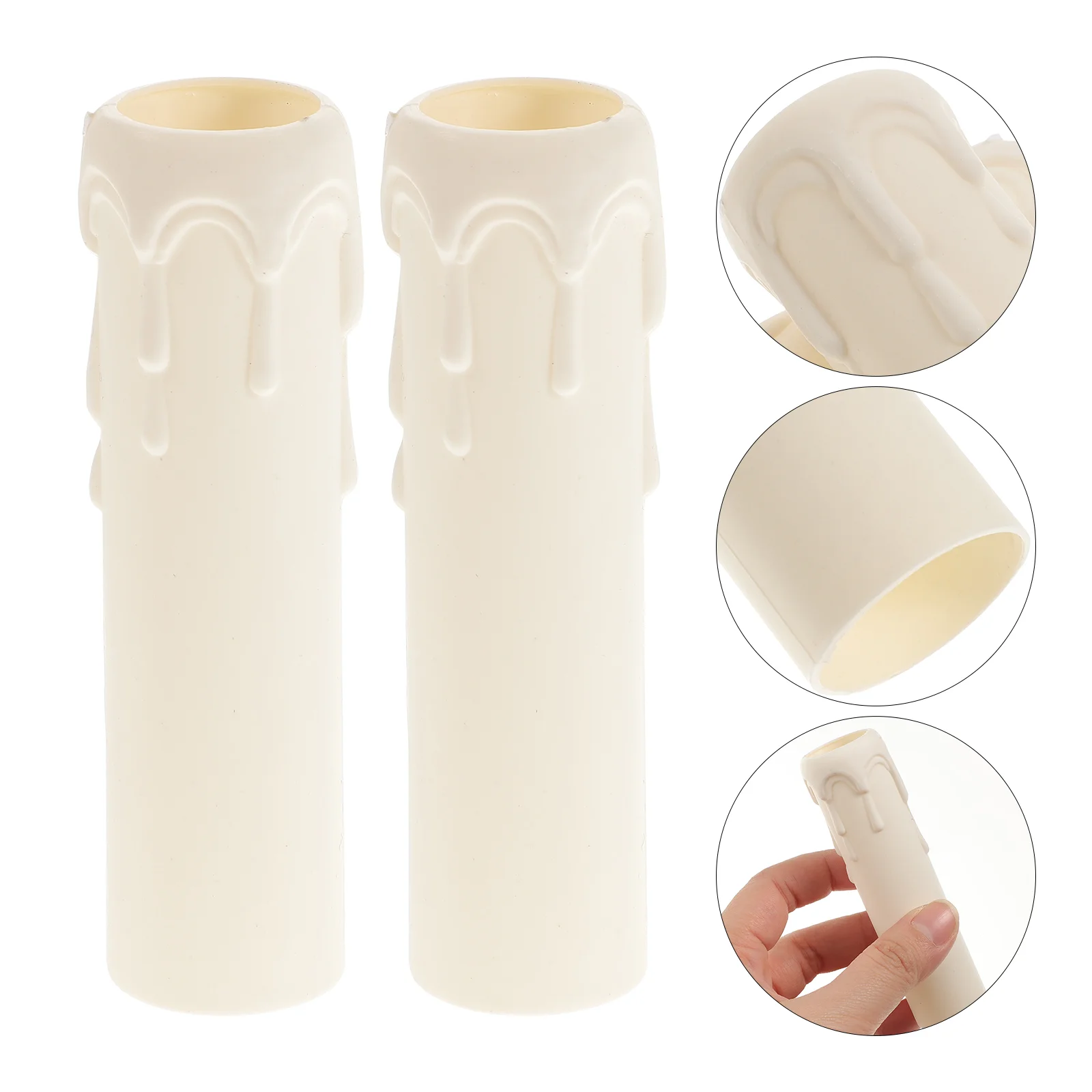 20 Pcs White Pendant Lights Tears Sleeves Socket Useful Chandelier Holders Plastic Covers Bracket for table lamp
20 Pcs White Pendant Lights Tears Sleeves Socket Useful Chandelier Holders Plastic Covers Bracket for table lamp