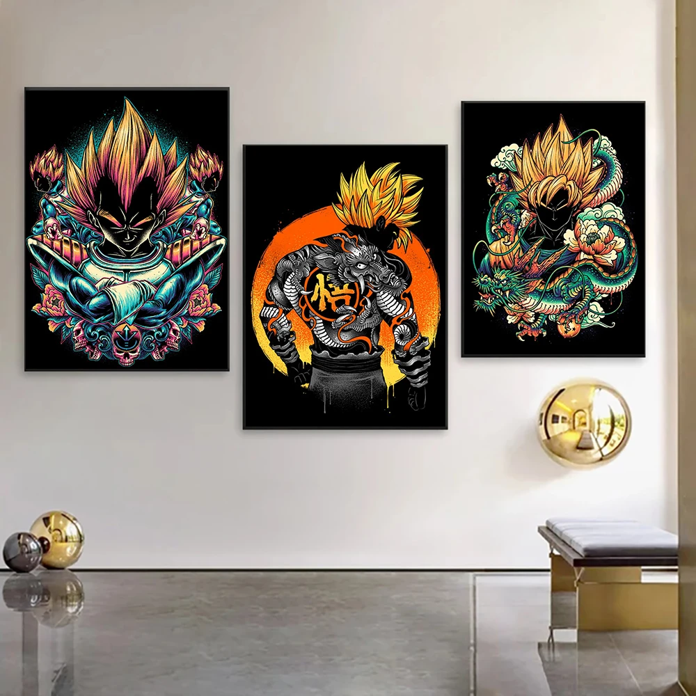Vintage Anime Posters Dragon Ball Mural Wall Art Abstract Style Classic Cartoon Figure Canvas Painting Prints Home Bedroom Decor
Vintage Anime Posters Dragon Ball Mural Wall Art Abstract Style Classic Cartoon Figure Canvas Painting Prints Home Bedroom Decor