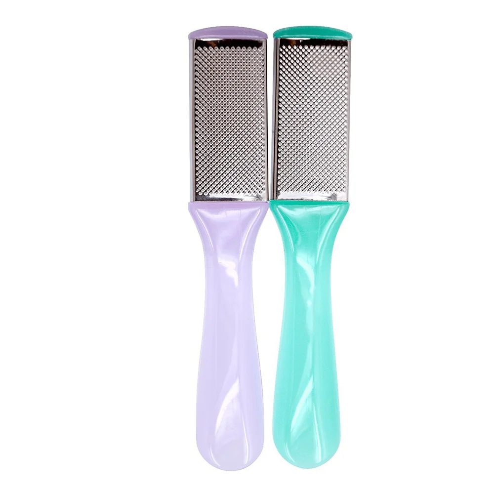 2PCS Stainless Steel Double-sided Pedicure File Foot Rasp Callus Remover Exfoliating Brush Feet Files Feet Rasp Foot Care Tool
2PCS Stainless Steel Double-sided Pedicure File Foot Rasp Callus Remover Exfoliating Brush Feet Files Feet Rasp Foot Care Tool