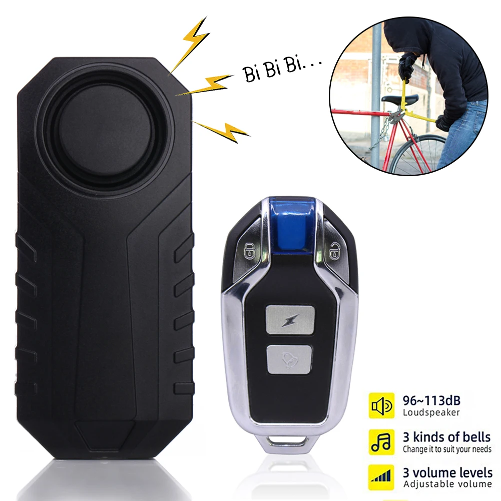 Motorcycle Bike Alarm Wireless Security Home System Scooter Motorcycle Burglar Alarm For Anti-Theft Bicycle USB Charging
Motorcycle Bike Alarm Wireless Security Home System Scooter Motorcycle Burglar Alarm For Anti-Theft Bicycle USB Charging