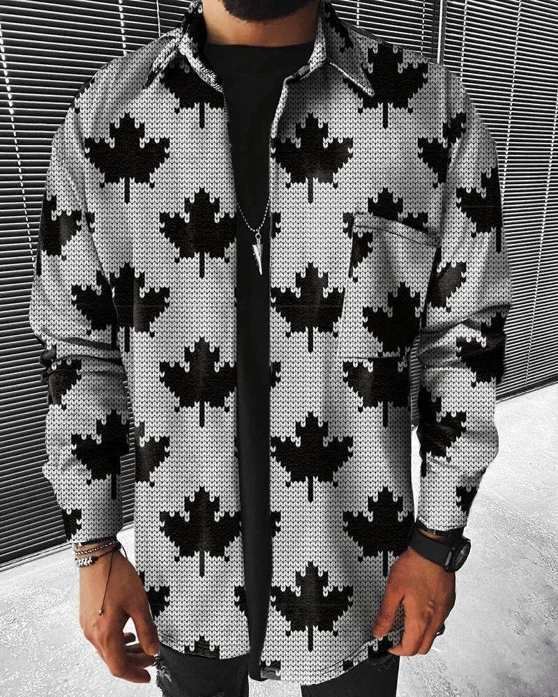 2022 Autumn New Fashion Casual Long Sleeve Turndown Collar Men's Jackets Coat Cool 3d Digital Printing Tops Outerwear for Men
2022 Autumn New Fashion Casual Long Sleeve Turndown Collar Men's Jackets Coat Cool 3d Digital Printing Tops Outerwear for Men