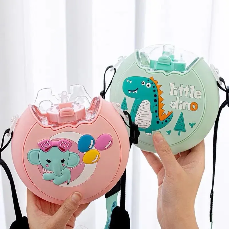 Cute Cartoon Dinosaur Elephant Donuts Water Bottle for Kids Creative Silicone Portable Children Cup with Straw Student Gift
Cute Cartoon Dinosaur Elephant Donuts Water Bottle for Kids Creative Silicone Portable Children Cup with Straw Student Gift
