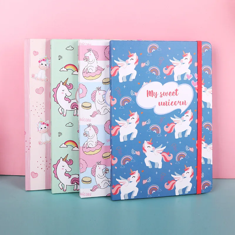 Korean Stationery Cartoon Cute Unicorn Hardcover Notebook Student Diary Notepad Handbook 
Korean Stationery Cartoon Cute Unicorn Hardcover Notebook Student Diary Notepad Handbook