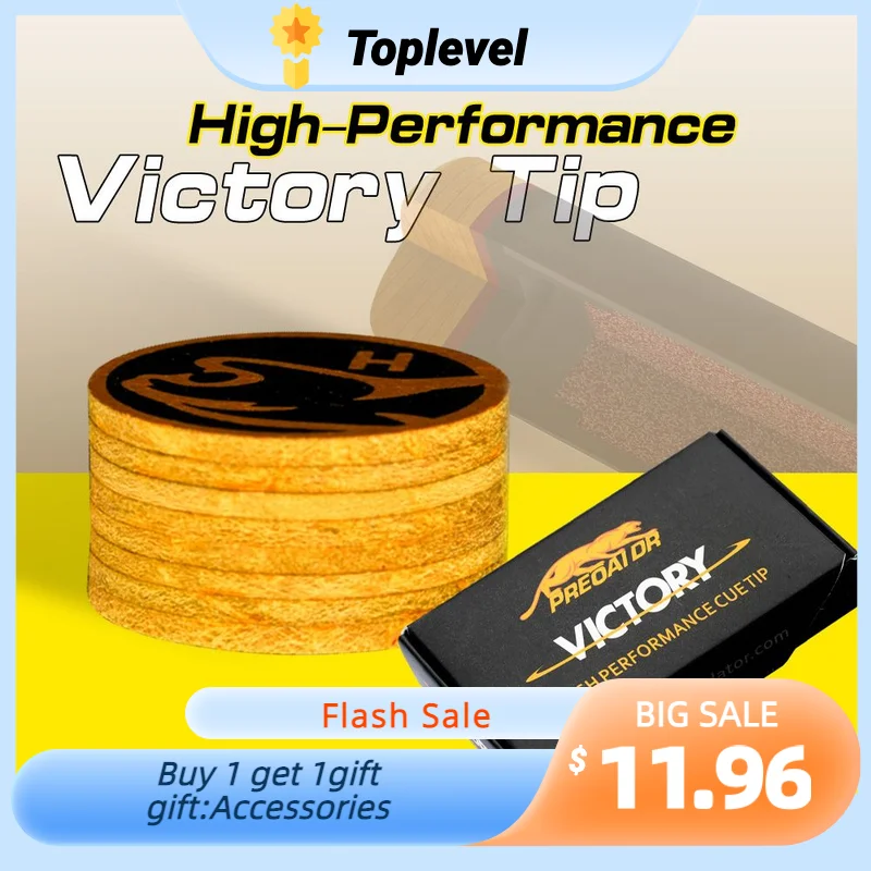 PREOAIDR Victory 3142 Z2 Billiard Tip 14mm H/M/S Pool Cue Stick Tip 8 Layers Cue Tips Professional Billiard Accessories
PREOAIDR Victory 3142 Z2 Billiard Tip 14mm H/M/S Pool Cue Stick Tip 8 Layers Cue Tips Professional Billiard Accessories