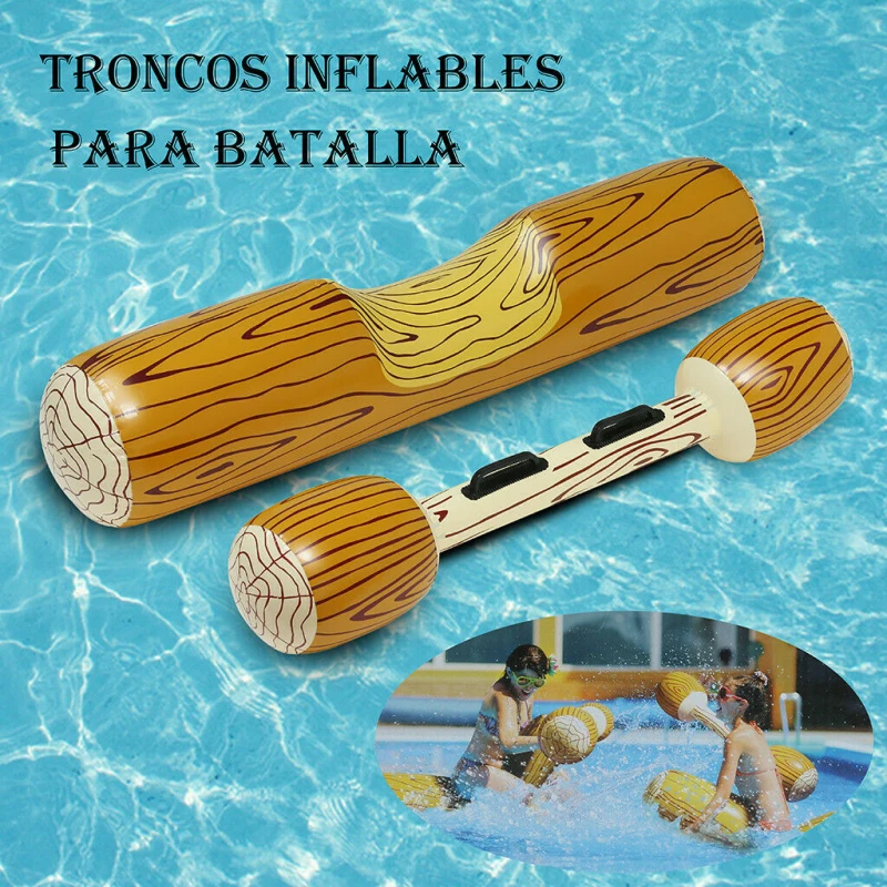2 Pairs Inflation Log Flume Summer Swimming Pool Inflatable Float Row Game Set Toy Double Water Sport Air Mattresses
2 Pairs Inflation Log Flume Summer Swimming Pool Inflatable Float Row Game Set Toy Double Water Sport Air Mattresses