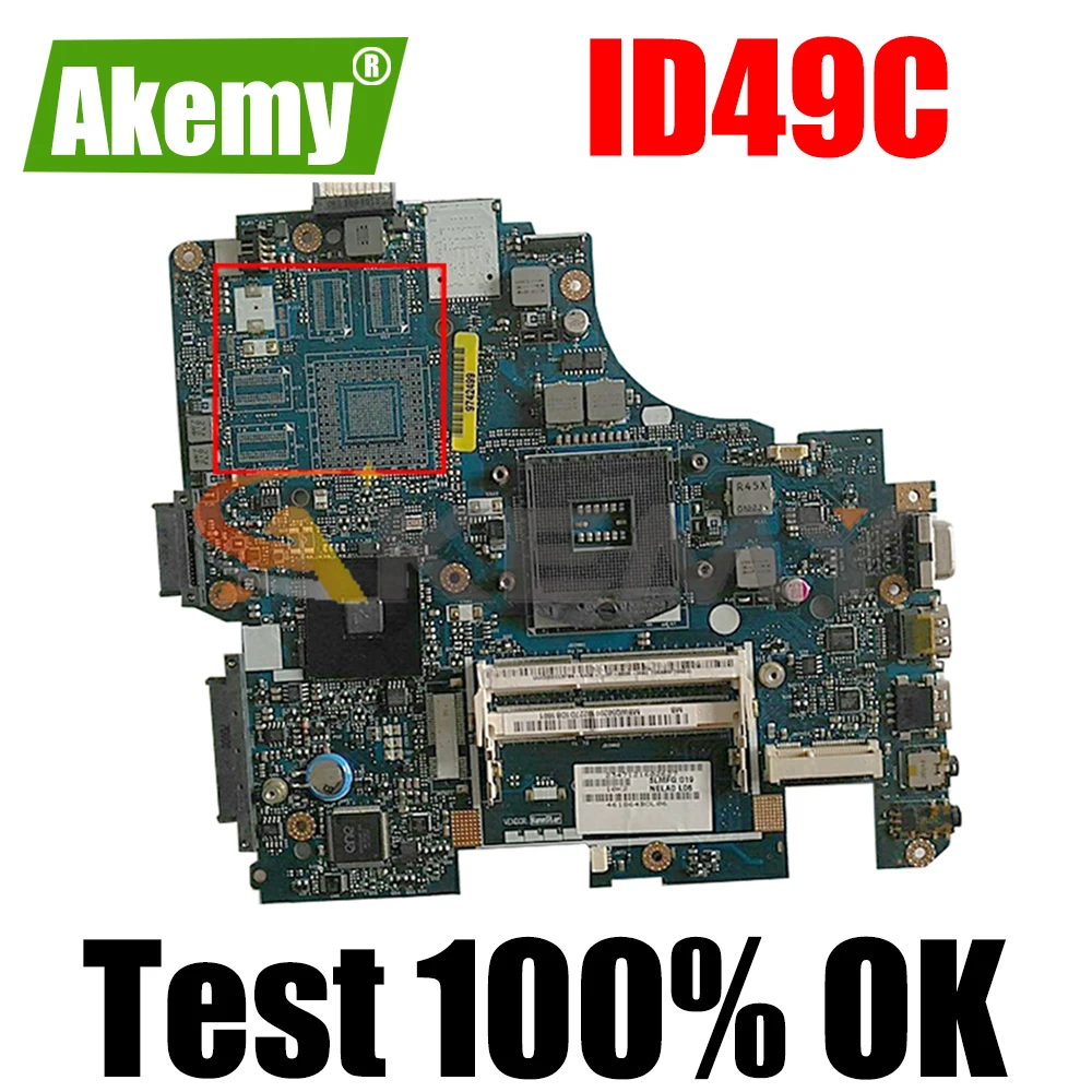 AKEMY LA-6151P Motherboard for Gateway ID49C MBWQ502001 MB.WQ502.001 Laptop Main board HM55 GMA DDR3
AKEMY LA-6151P Motherboard for Gateway ID49C MBWQ502001 MB.WQ502.001 Laptop Main board HM55 GMA DDR3