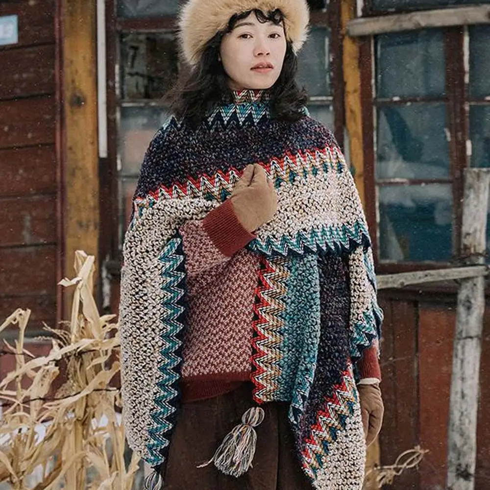 Warm Thick Blanket Tassel Stoles Bandana Ethnic Cape Women Scarf Women Shawl Neck Wrap Bohemia Scarf
Warm Thick Blanket Tassel Stoles Bandana Ethnic Cape Women Scarf Women Shawl Neck Wrap Bohemia Scarf