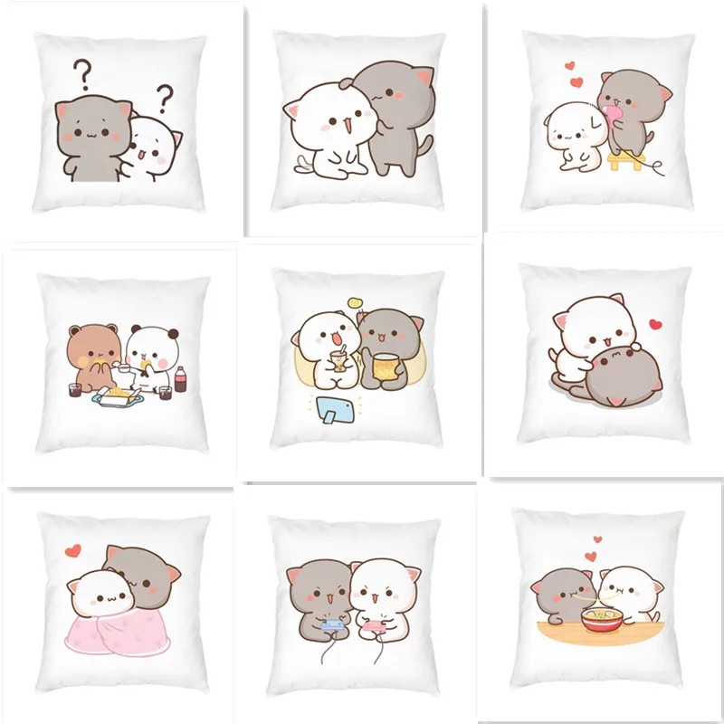 Luxury Peach And Goma Mochi Cat Eating Ramen Cushion Cover Soft Throw Pillow Case Decoration Pillowcase
Luxury Peach And Goma Mochi Cat Eating Ramen Cushion Cover Soft Throw Pillow Case Decoration Pillowcase
