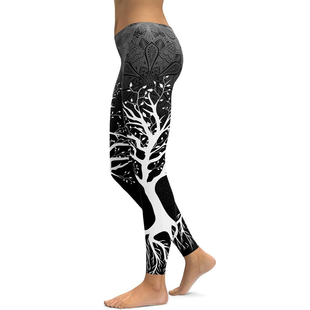 Dark Tree of Life Yoga Leggings High Waist Yoga Pants Breathable Gym Fitness Push Up Girl Yoga Workout Leggings
Dark Tree of Life Yoga Leggings High Waist Yoga Pants Breathable Gym Fitness Push Up Girl Yoga Workout Leggings