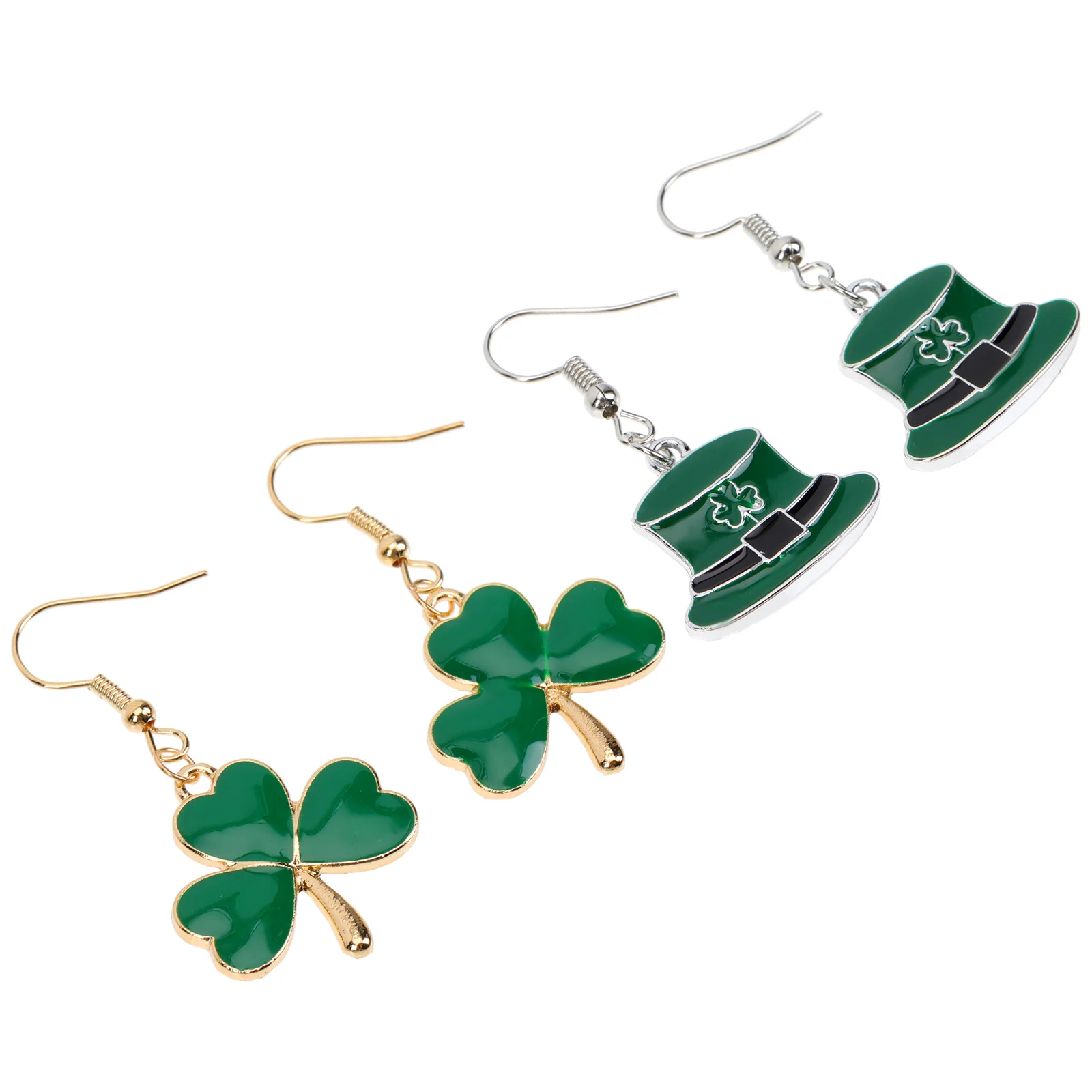 

Day Ear Patrick S Earrings Patricks St Shamrock Party Dangle Delicate Favor Jewelry Green Stud Studs Favors Gifts Themed Shaped