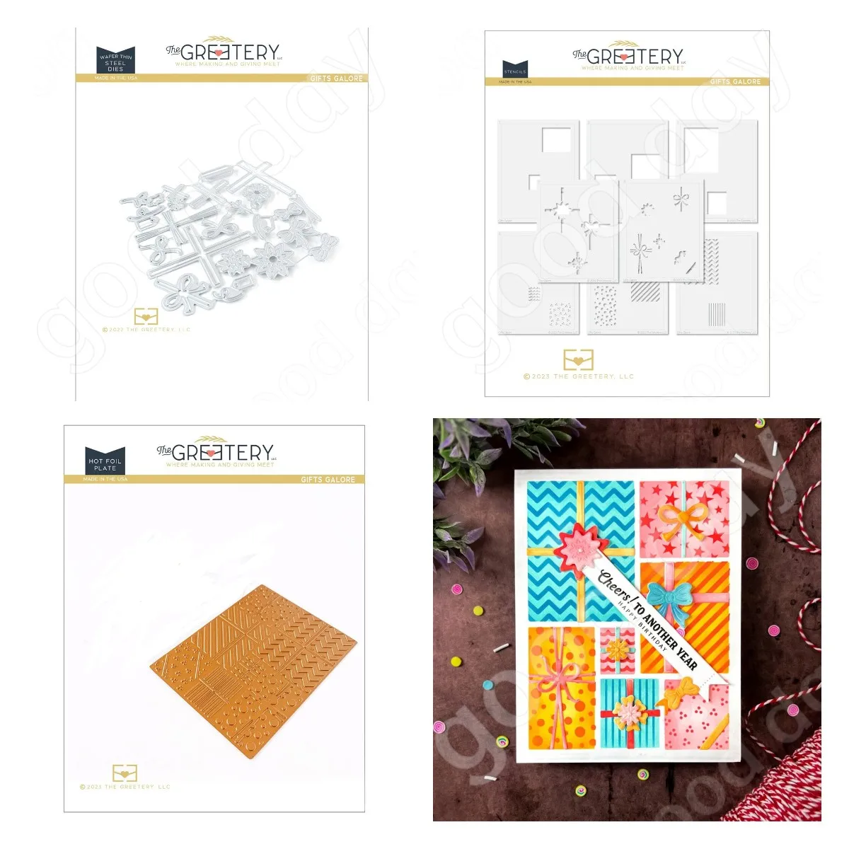 2023 New Gifts Galore Cutting Dies Hot Foil Stencil Scrapbook Diary Decoration Embossing Template DIY Greeting Card Handmade
2023 New Gifts Galore Cutting Dies Hot Foil Stencil Scrapbook Diary Decoration Embossing Template DIY Greeting Card Handmade