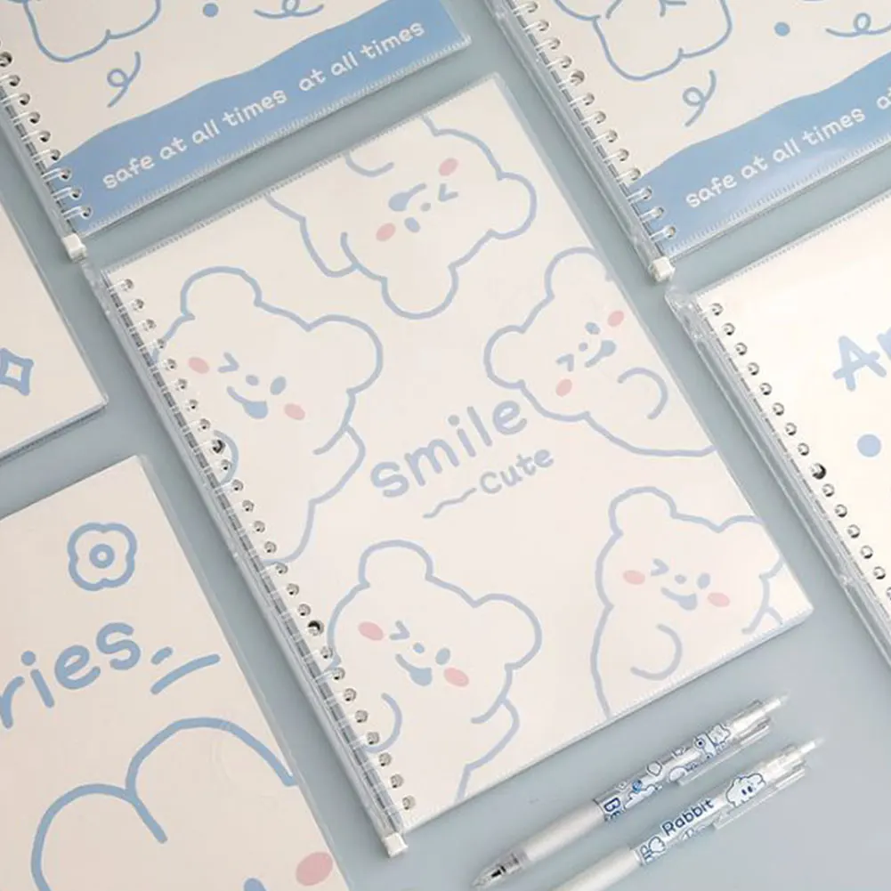 30 Sheets Kawaii Bear Rabbit B5 Binder Notebook Agenda Loose-leaf Journal Weekly Diary Books Sprial Book Gift School Stationery
30 Sheets Kawaii Bear Rabbit B5 Binder Notebook Agenda Loose-leaf Journal Weekly Diary Books Sprial Book Gift School Stationery