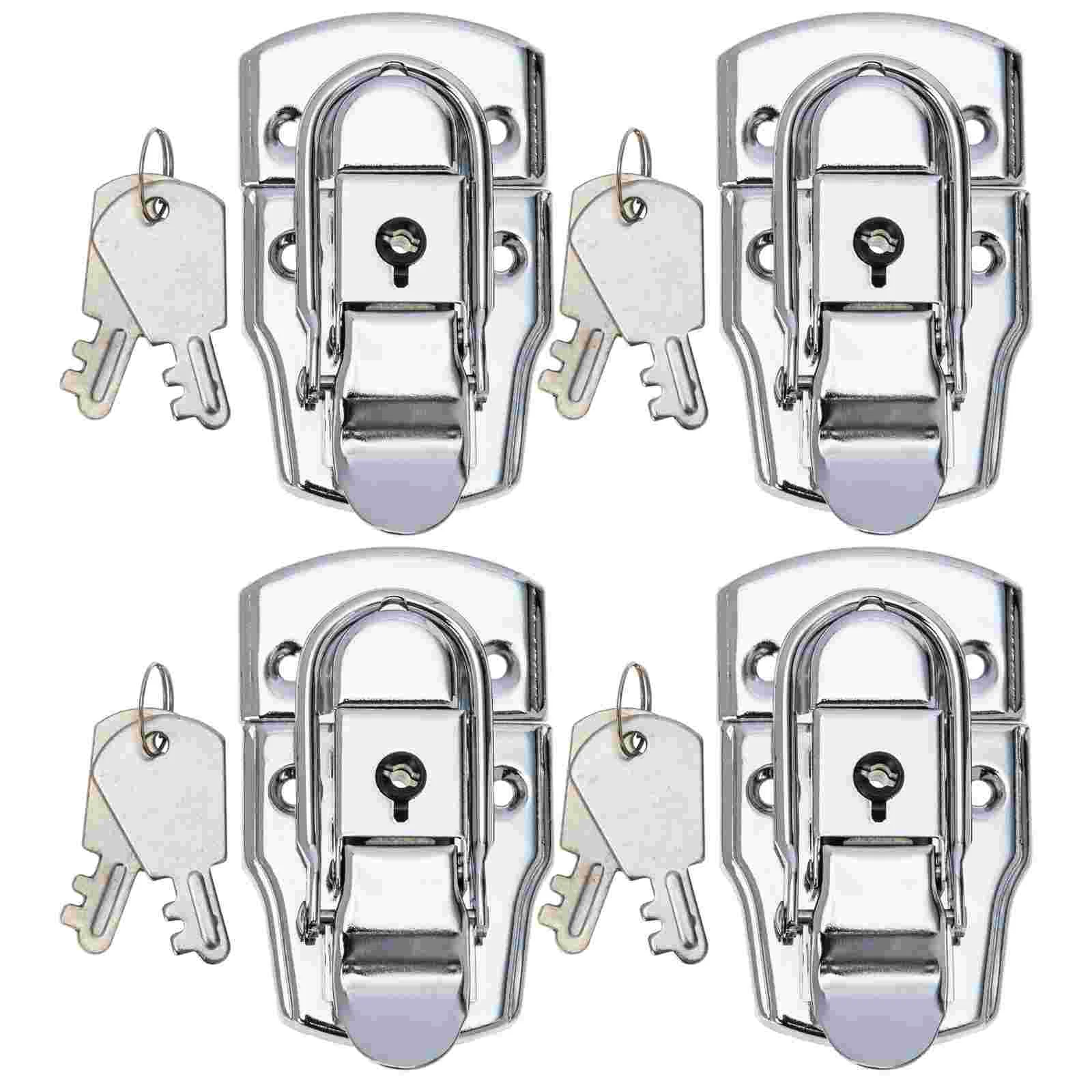 4 Sets Tool Box Lock with Key Tool Box Lock Buckle Toolbox Buckle
4 Sets Tool Box Lock with Key Tool Box Lock Buckle Toolbox Buckle