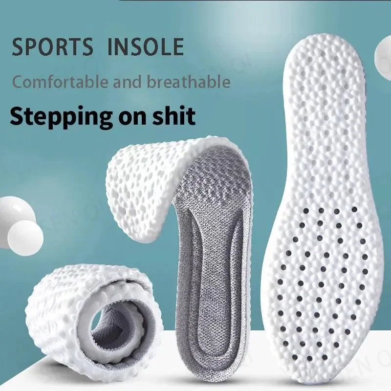 New Orthopedic Memory Foam Sports Insole Cushioned Running Comfortable Breathable Deodorant PU Soft Cushion
New Orthopedic Memory Foam Sports Insole Cushioned Running Comfortable Breathable Deodorant PU Soft Cushion