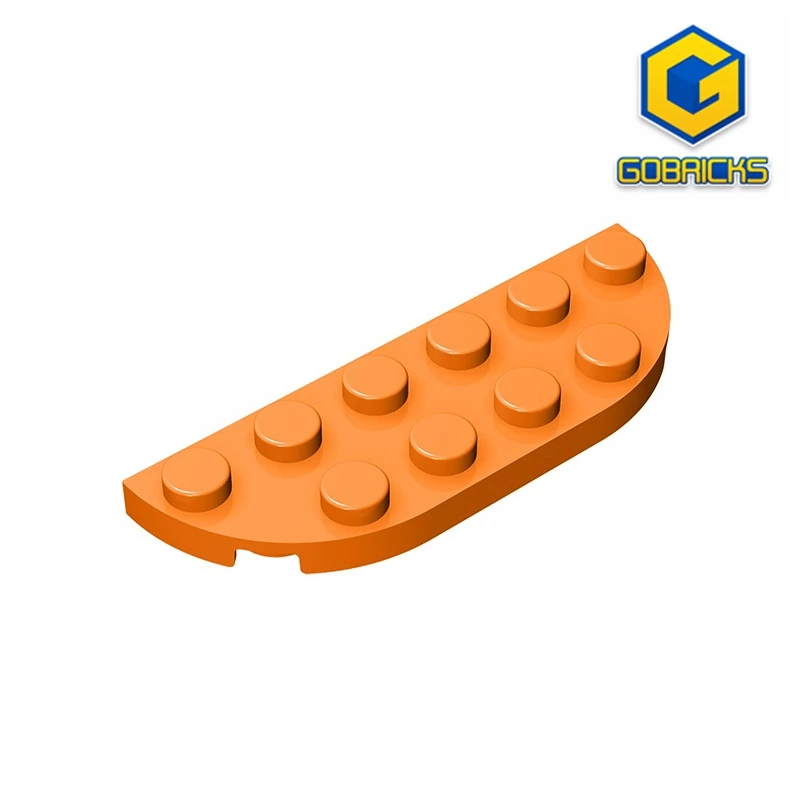 Gobrick GDS-899 Plate, круглый угол 2x6, двойная Совместимость с lego 18980, DIY, развивающие строительные блоки
Gobrick GDS-899 Plate, круглый угол 2x6, двойная Совместимость с lego 18980, DIY, развивающие строительные блоки