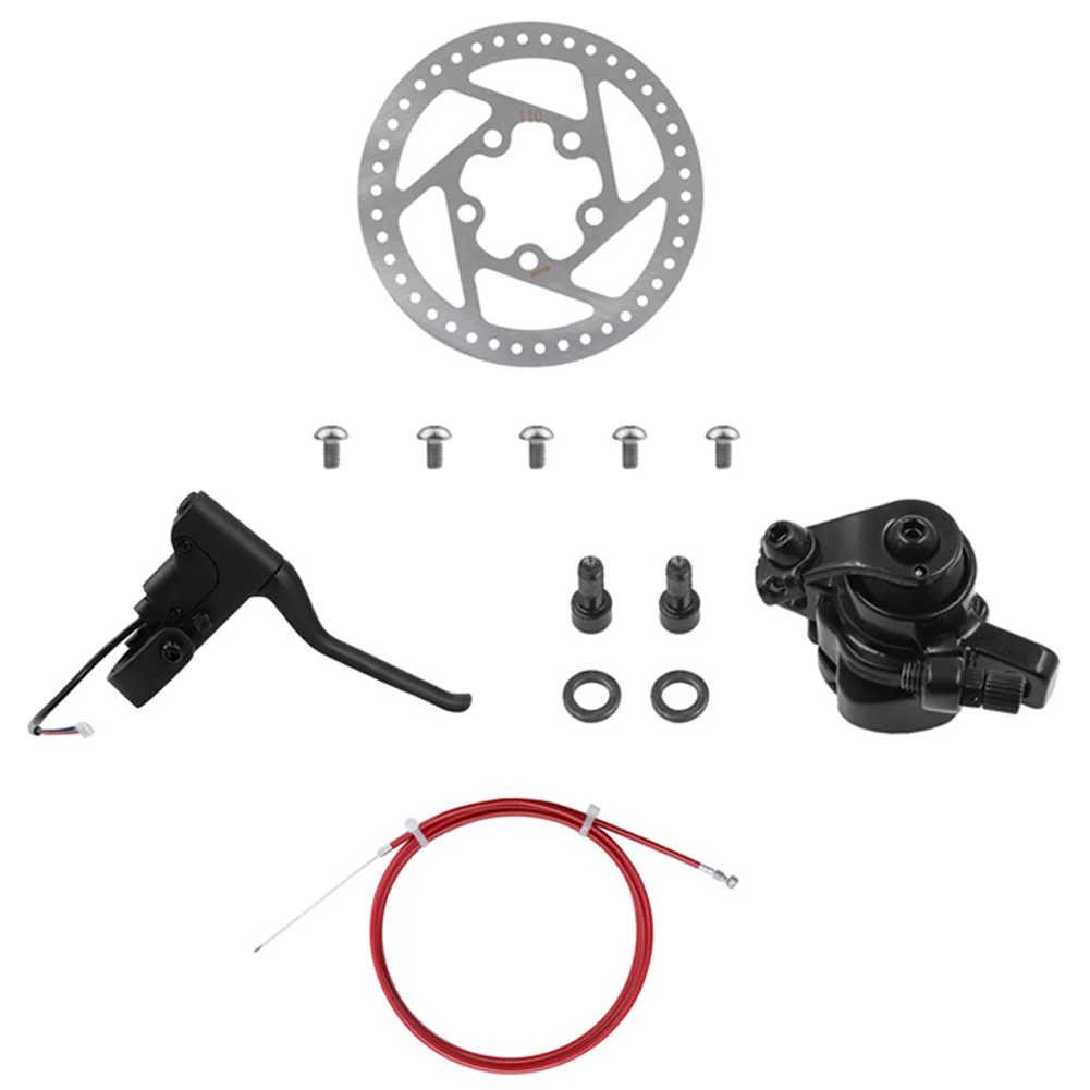 Brake Lever Brake Line 110mm Disk Brake Set For Xiao*mi M365 Electric Scooter Brake Caliper Cabel Retrofit Kit Replacement Accs
Brake Lever Brake Line 110mm Disk Brake Set For Xiao*mi M365 Electric Scooter Brake Caliper Cabel Retrofit Kit Replacement Accs